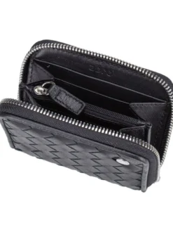 abro Damen Geldbörse - Piuma in schwarz