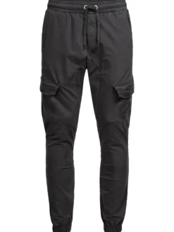 Alessandro Salvarini Herren Cargohose - ASComfi in anthrazit