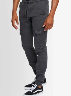 Alessandro Salvarini Herren Cargohose - ASComfi in anthrazit