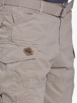 Alessandro Salvarini Herren Cargoshorts - ASLeon in hellgrau