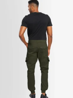 Alessandro Salvarini Herren Cargohose - ASEriia in oliv