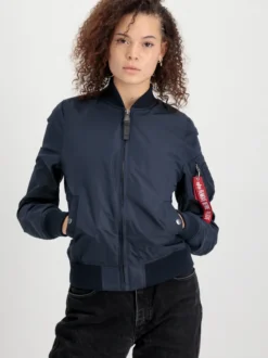 Alpha Industries Damen Bomberjacke in blau