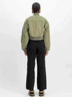 Alpha Industries Damen Bomberjacke in oliv