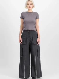 Alpha Industries Damen Hose in grau