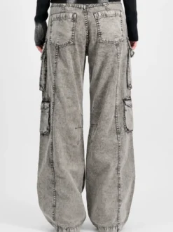Alpha Industries Damen Hose in grau