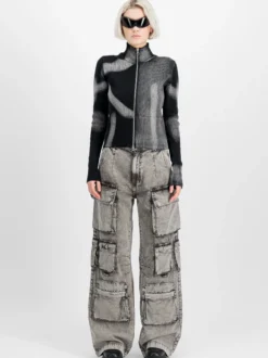 Alpha Industries Damen Hose in grau