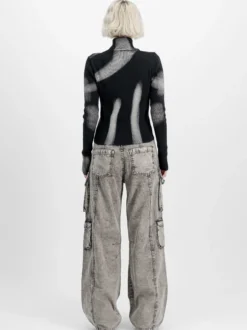 Alpha Industries Damen Hose in grau