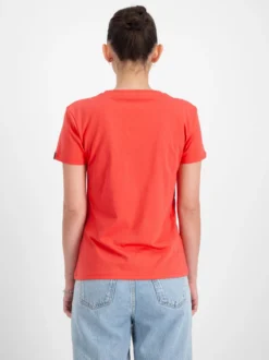 Alpha Industries Damen T-Shirt in rot