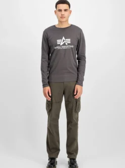 Alpha Industries Herren Hose in grau