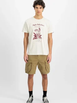 Alpha Industries Herren Kurze Hose in gelb