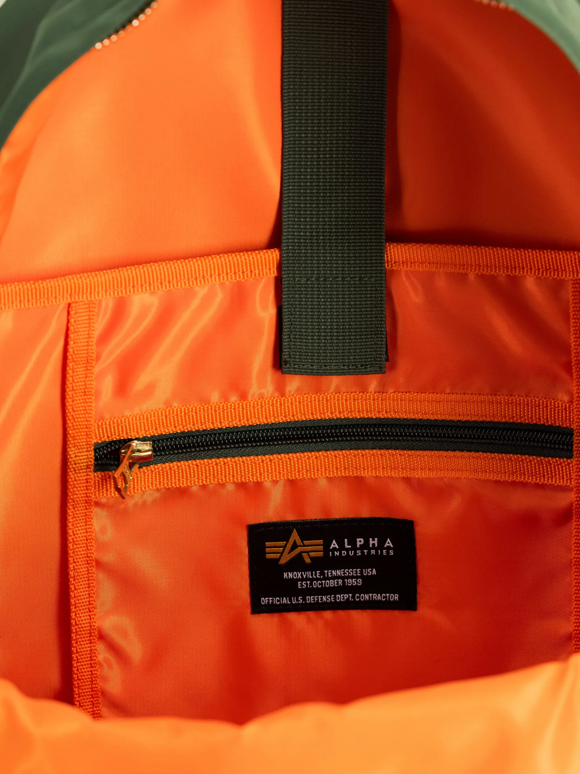 Alpha Industries Herren Rucksack in grün