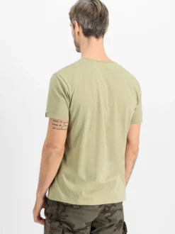 Alpha Industries Herren T-Shirt in oliv