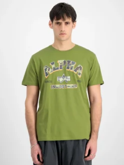 Alpha Industries Herren T-Shirt in grün