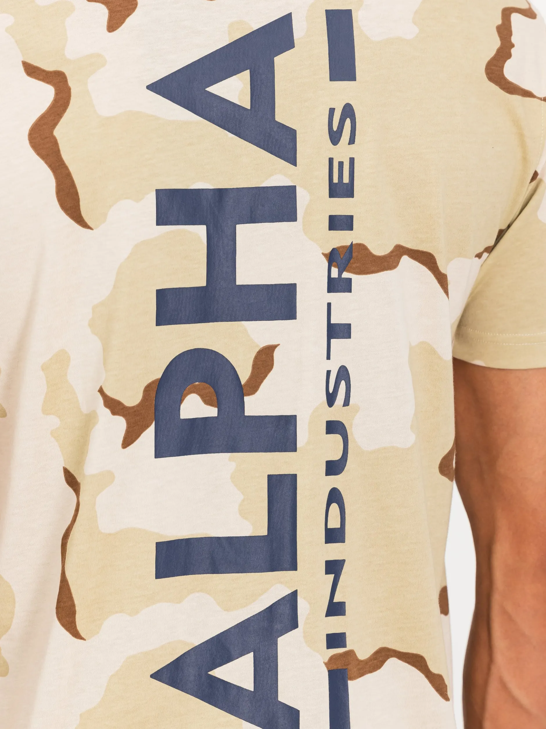 Alpha Industries Herren T-Shirt in khaki