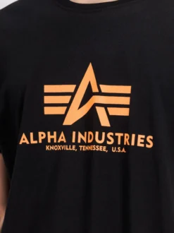 Alpha Industries Herren T-Shirt in schwarz