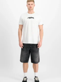 Alpha Industries Herren T-Shirt in weiß