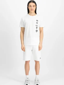 Alpha Industries Herren T-Shirt in weiß