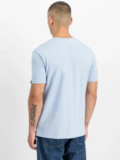 Alpha Industries Herren T-Shirt in hellblau