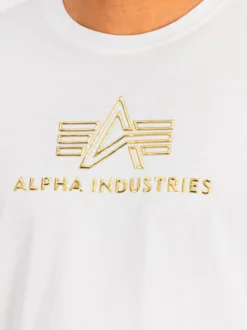 Alpha Industries Herren T-Shirt in weiß