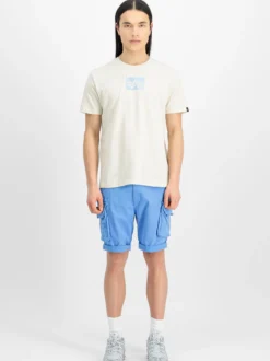 Alpha Industries Herren T-Shirt in weiß