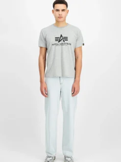 Alpha Industries Herren T-Shirt in grau