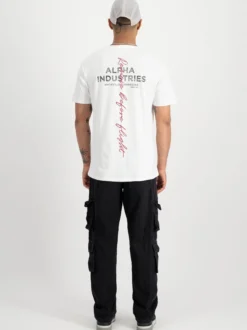 Alpha Industries Herren T-Shirt in weiß