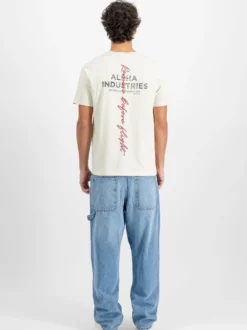 Alpha Industries Herren T-Shirt in weiß
