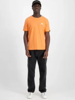 Alpha Industries Herren T-Shirt in orange