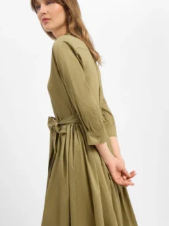 Ambiance Damen Blusenkleid in schilf - Ärmel: 3/4 Arm
