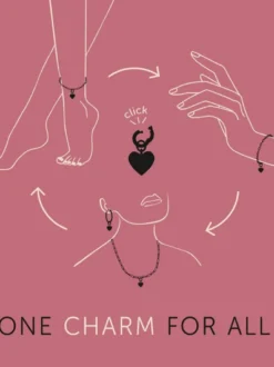 amor Damen Charm in silber