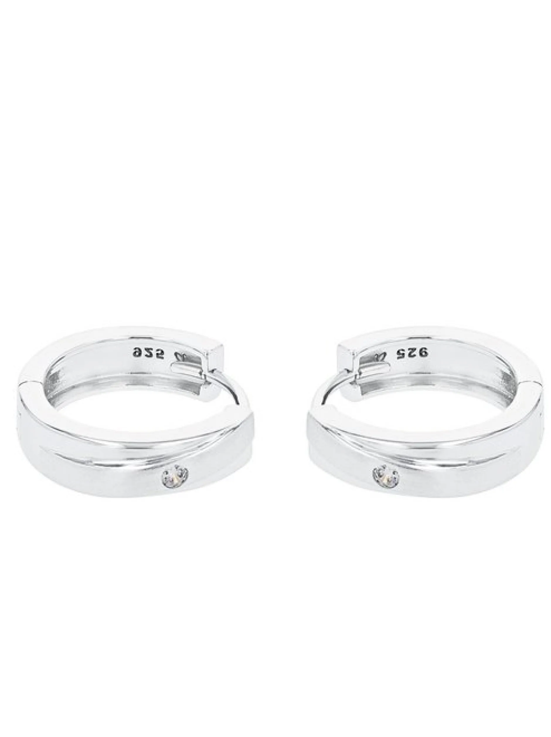 amor Damen Creolen in silber