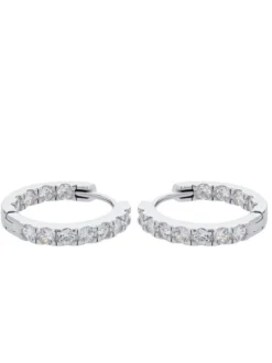amor Damen Creolen in silber