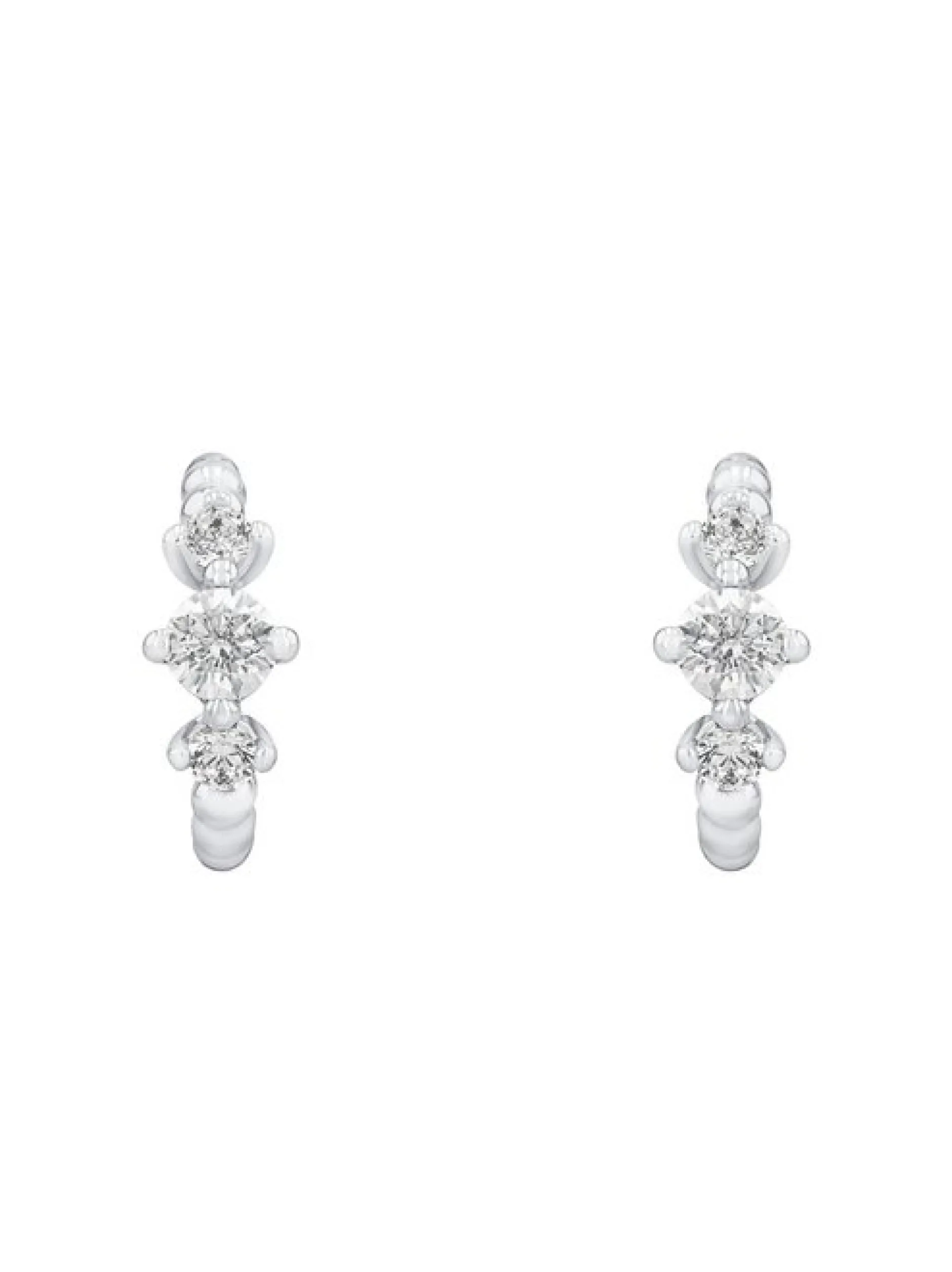 amor Damen Creolen in silber