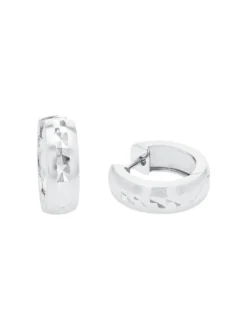 amor Damen Creolen in silber
