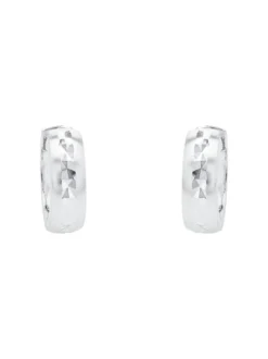 amor Damen Creolen in silber