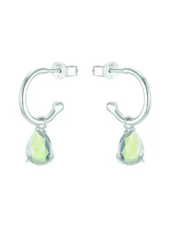 amor Damen Creolen in silber