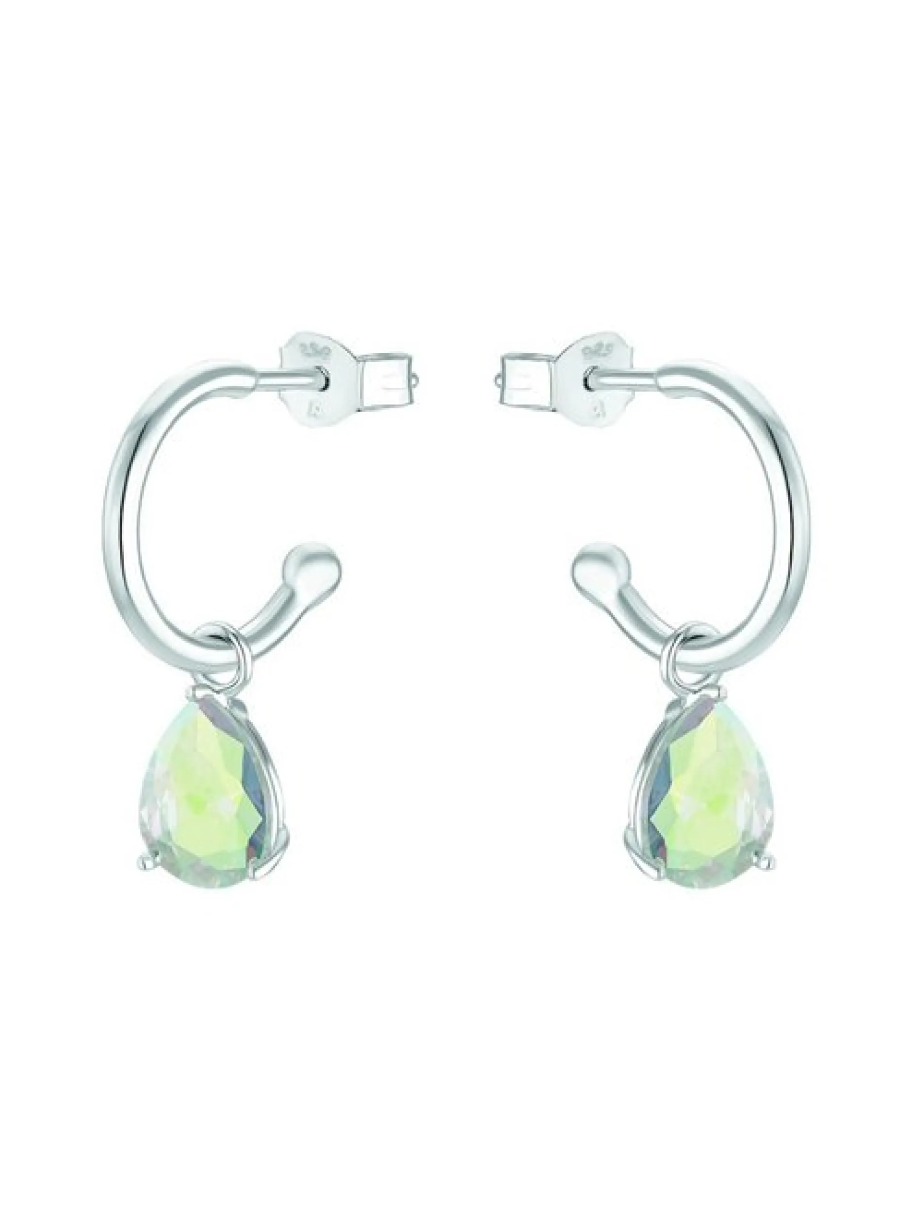 amor Damen Creolen in silber
