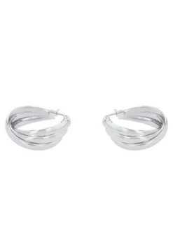 amor Damen Creolen in silber