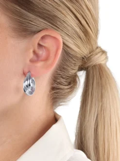 amor Damen Creolen in silber