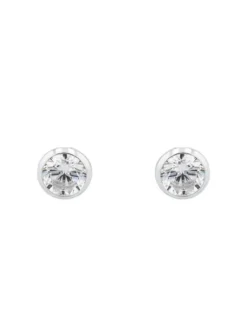 amor Damen Damen Ohrstecker in silber