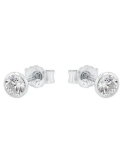 amor Damen Damen Ohrstecker in silber