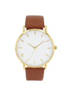 amor Damen, Herren, Unisex Unisex Uhr in gold
