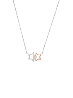 amor Damen Kette mit Anhänger in mehrfarbig