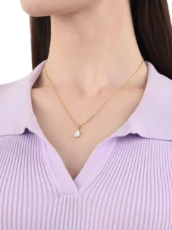 amor Damen Kette mit Anhänger in gold