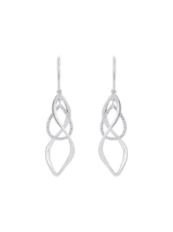 amor Damen Ohrhänger in silber