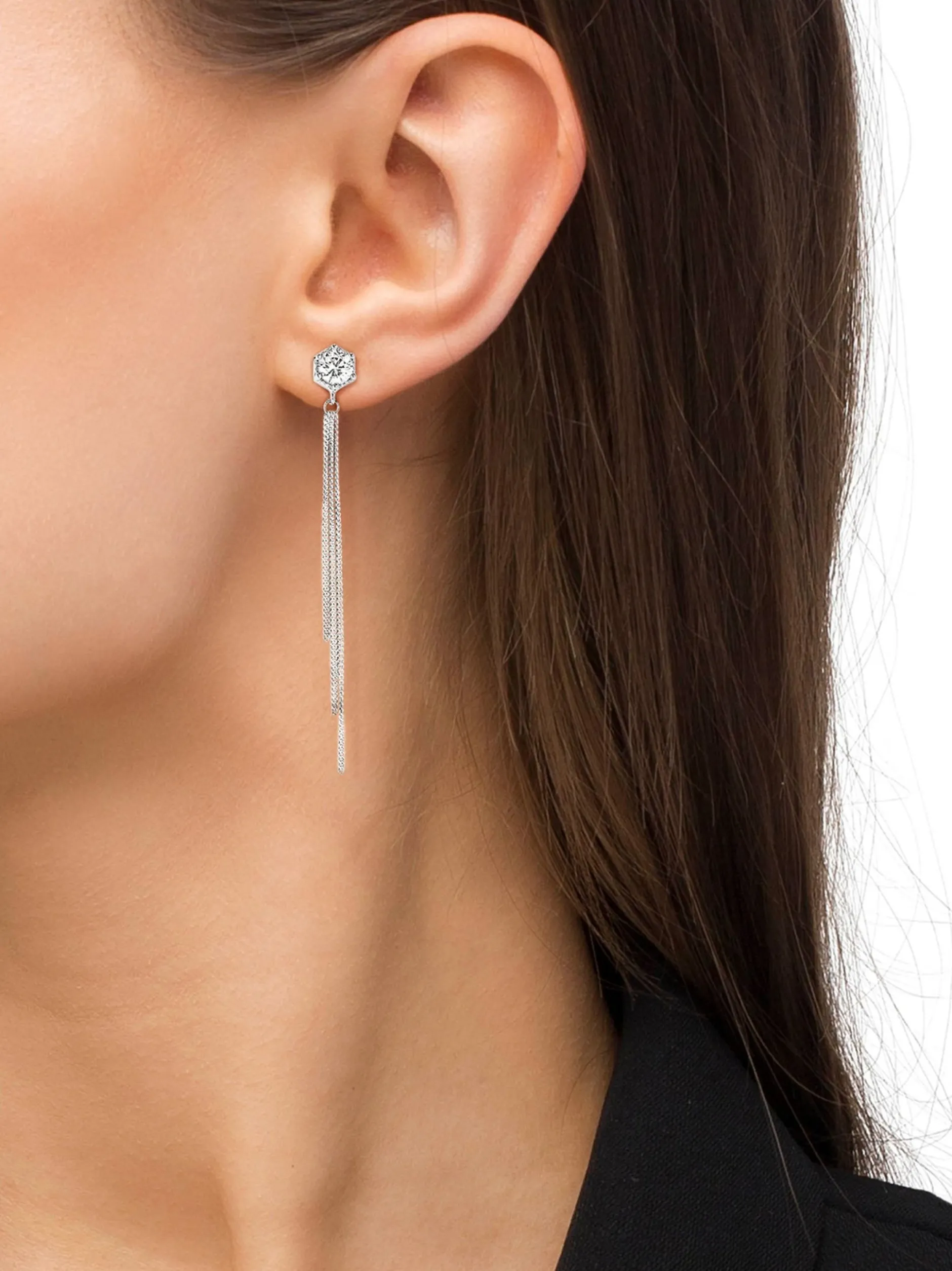 amor Damen Ohrhänger in silber