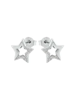 amor Damen Ohrstecker in silber