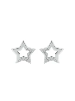 amor Damen Ohrstecker in silber