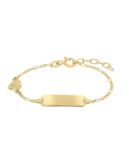 amor Mädchen Identarmband in gold