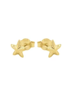 amor Mädchen Ohrstecker in gold